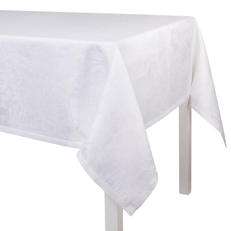 Tovaglia Tivoli Blanc Ø175 100% lino, , hi-res