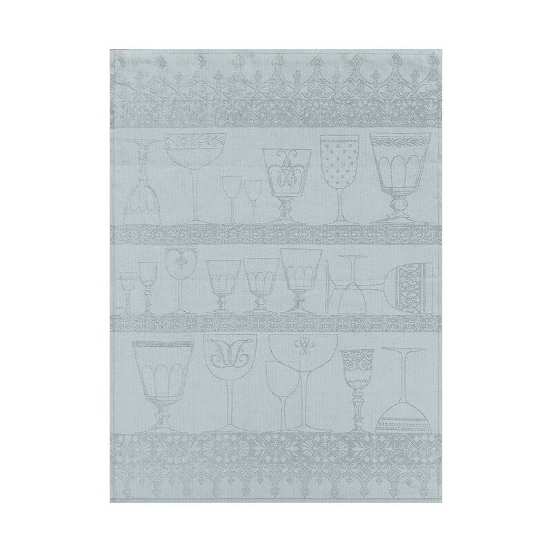 Asciugabicchieri Cristal Brume 60x80 100% lino, , hi-res image number 0