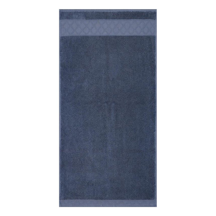 Ospite Caresse Bleu orient 30x50 100% cotone, , hi-res image number 0