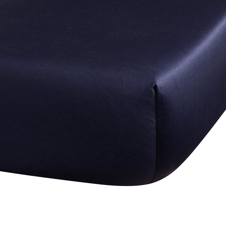 Lenzuolo Flora Encre 90X200X35 100% cotone, , hi-res image number 0