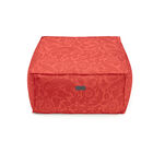 Pouf Voyage Iconique Coquelicot 60x60x30 100% cotone, , hi-res image number 1