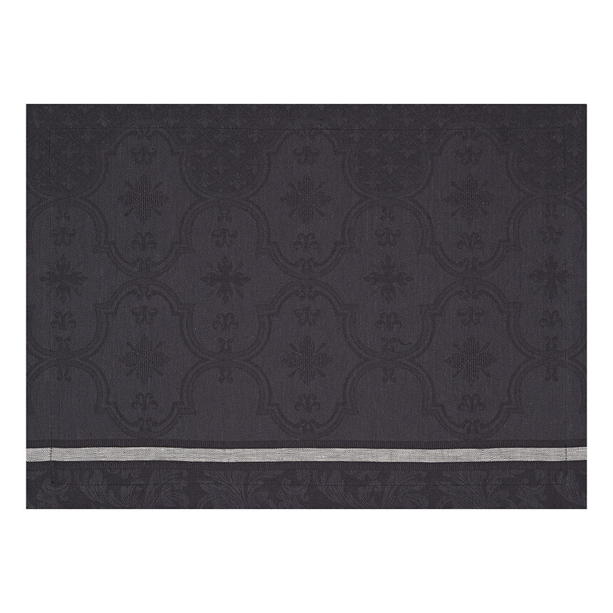 Set americano Armoiries Jais 50x36 100% lino, , hi-res image number 0