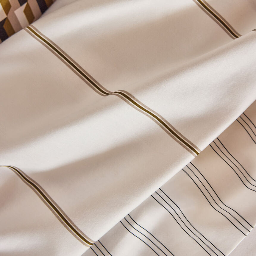 Lenzuola piatte Savile row Mayfair 190X290 100% cotone, , hi-res