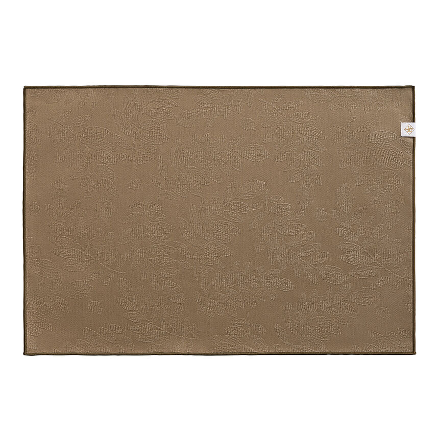 Tovaglietta spalmato Vegetal mood avec surjet bourdon Avocat 46x32 100% cotone, , hi-res image number 0