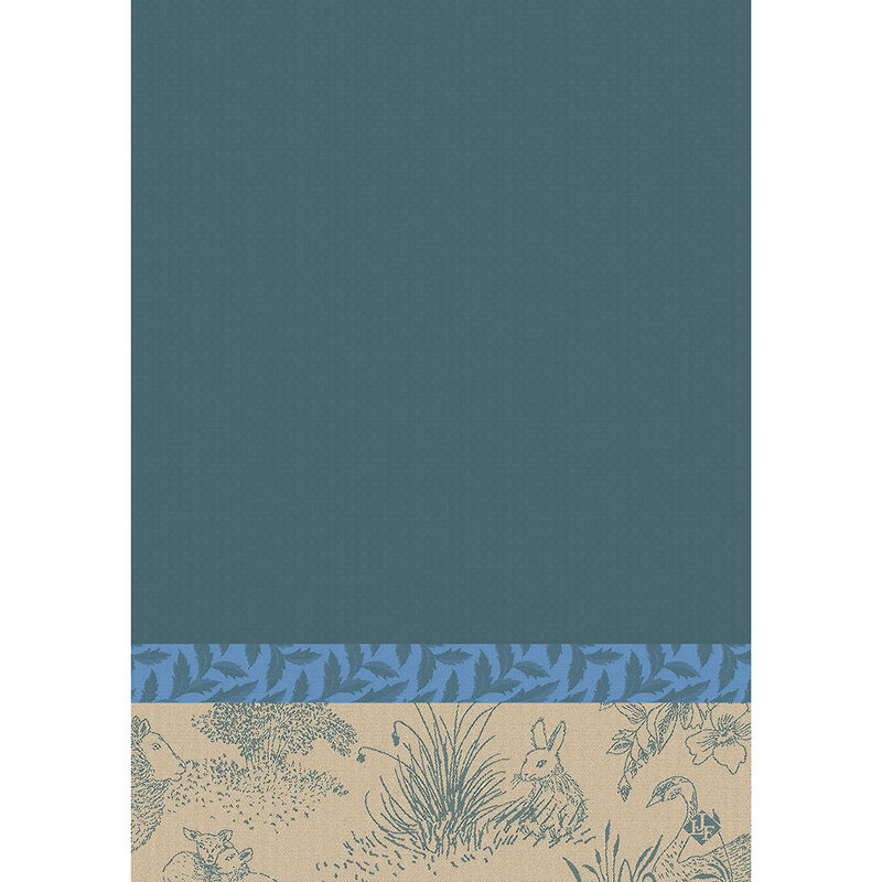 Asciugamano Joséphine Myosotis 54x38 100% cotone, , hi-res image number 0