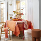 Tovaglia antimacchia Mumbai Enduit Marigold 175x175 100% cotone, , hi-res image number 0