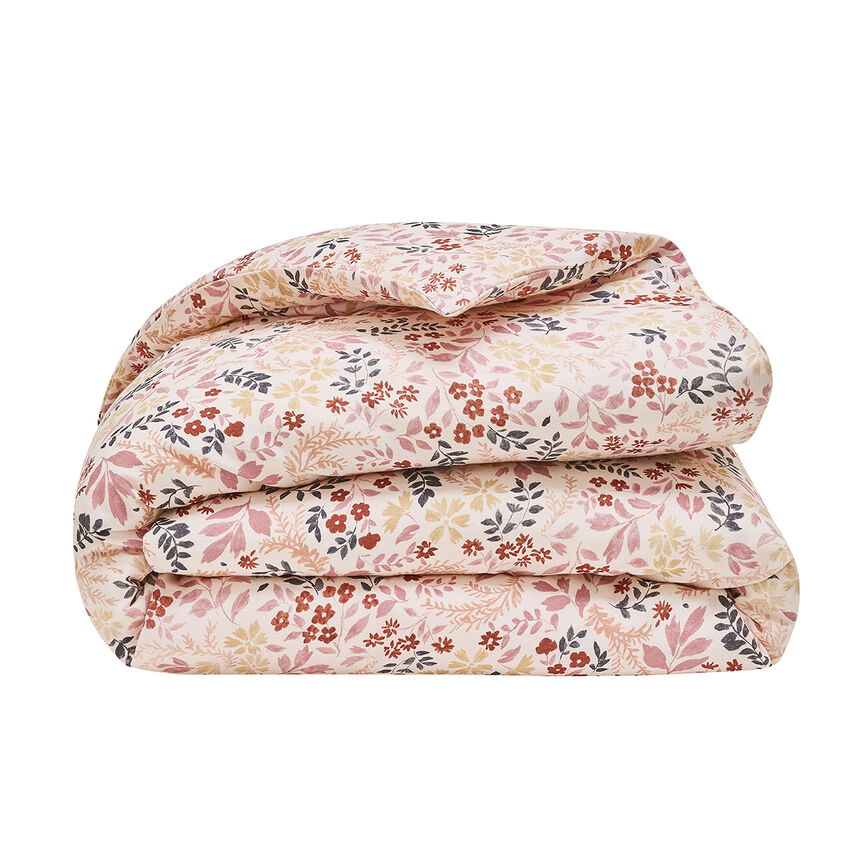Trapunta Campagne Rose 90X180 50% cotone - 50% lino, , hi-res image number 2