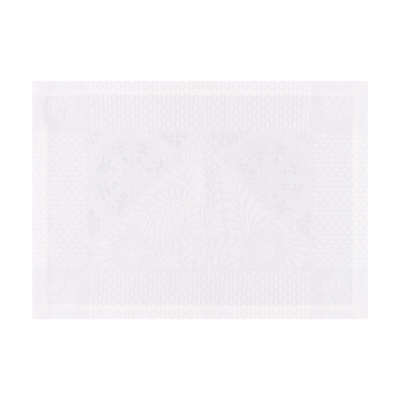 Set americano Bosphore Blanc Blanc 54x38 50% cotone - 50% lino, , hi-res image number 2