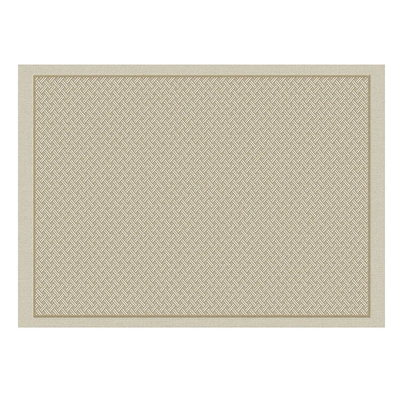 Set americano antimacchia Osmose Tressage Liege 50x36 100% cotone, , hi-res image number 0