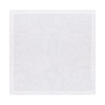 Tovagliolo Tivoli Blanc 50x50 100% lino,  Tovagliolo Tivoli Blanc 50x50 100% lino