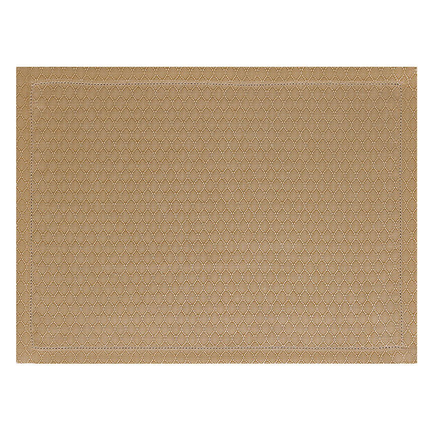 Set americano Portofino G&eacute;o Terra 50x36 100% lino, , hi-res image number 1