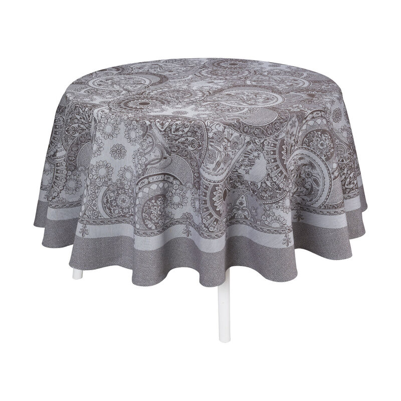 Tovaglia Porcelaine Kaolin Ø210 100% cotone, , hi-res image number 4