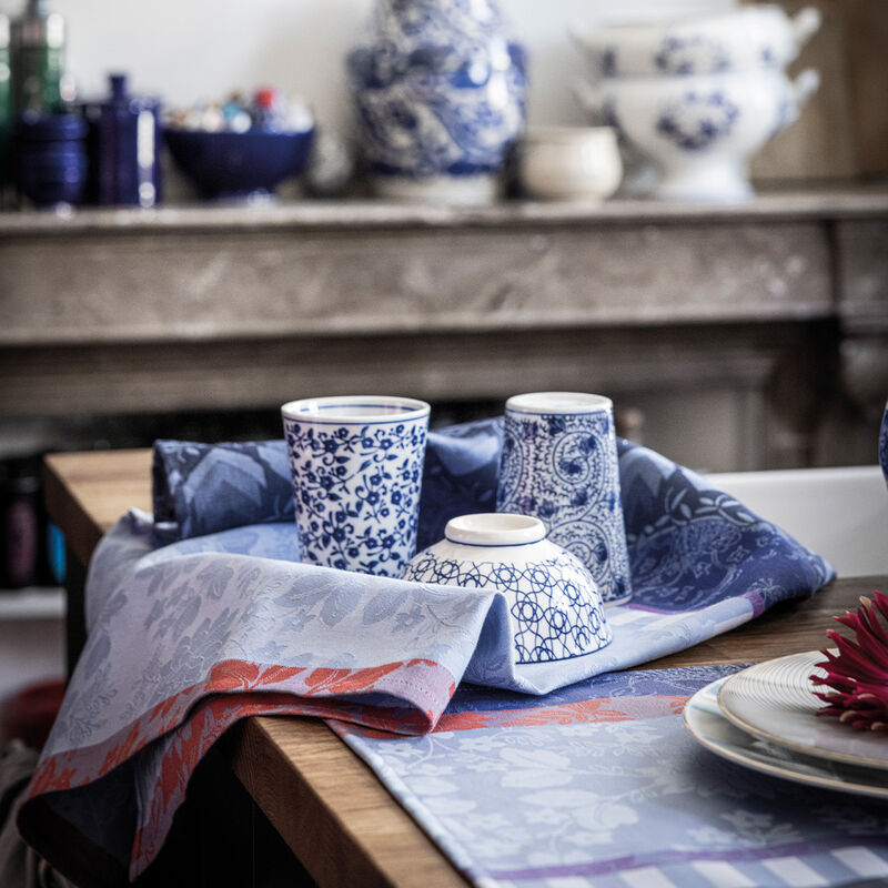 Strofinaccio Gipsy Azur 60x80 100% cotone, , hi-res image number 1