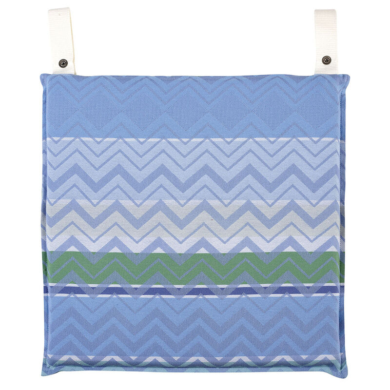 Cuscino per sedie Color Rock Denim 40x40 acrilico, , hi-res image number 1