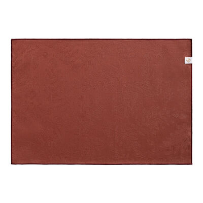 Tovaglietta spalmato Vegetal mood avec surjet bourdon Cotone