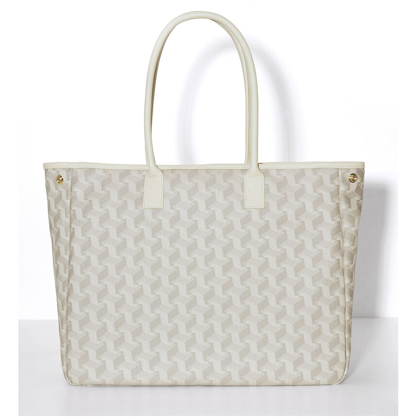 Borsa a tracolla Picto Beige  100% cotone, rivestimento acrilico. Rivestimento&nbsp;: Pelle di vacchetta, , hi-res image number 1