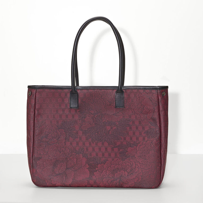 Borsa a tracolla Pivoine Bordeaux, , hi-res image number 2