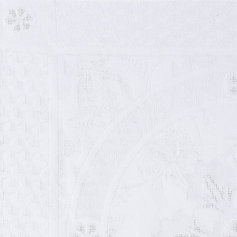 Tovagliolo Duchesse Blanc 58x58 100% cotone, , hi-res image number 0