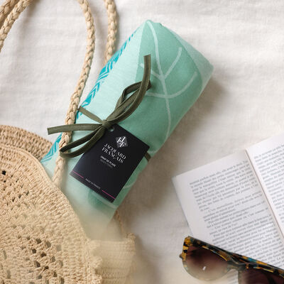 Telo da spiaggia Amazonie 97% cotone - 3% altre fibre