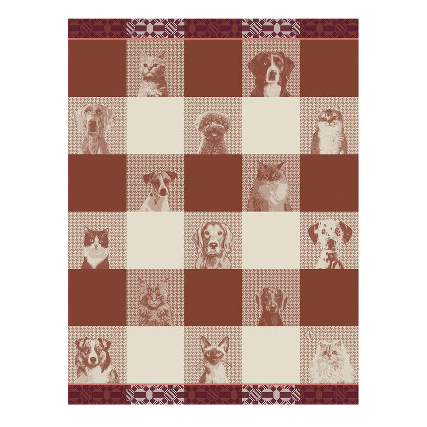 Strofinaccio Truffes Teckel 60x80 100% cotone, , hi-res image number 0