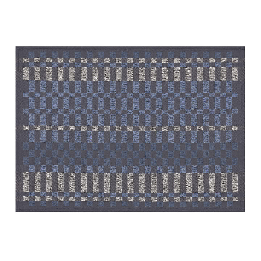 Set americano antimacchia Origin Rythme Denim 50x36 100% cotone, , hi-res image number 2