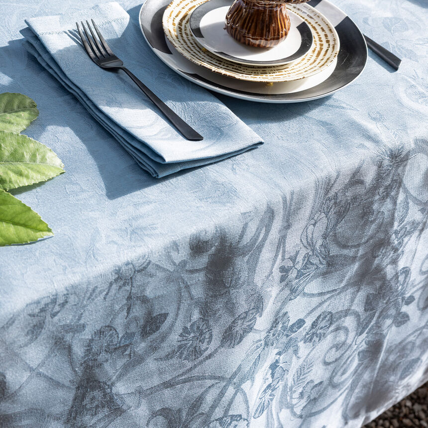 Tovaglia Tivoli Pastel 175x175 100% lino, , hi-res image number 1