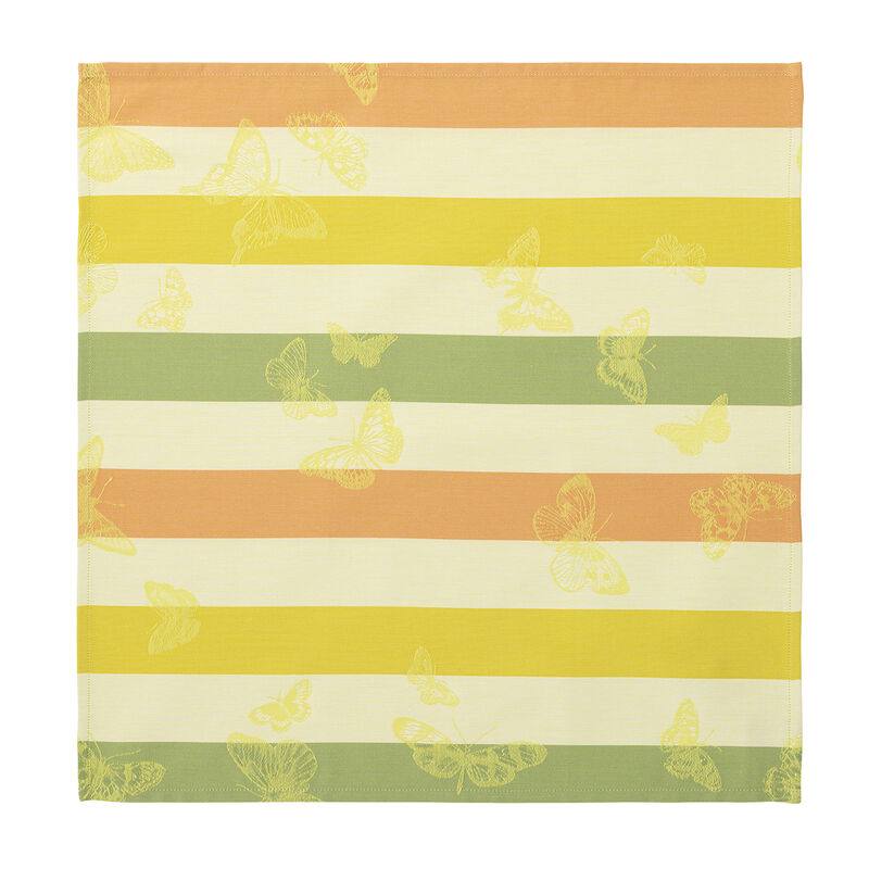 Tovagliolo Bal des papillons Citrus 50x50 100% cotone, , hi-res image number 2