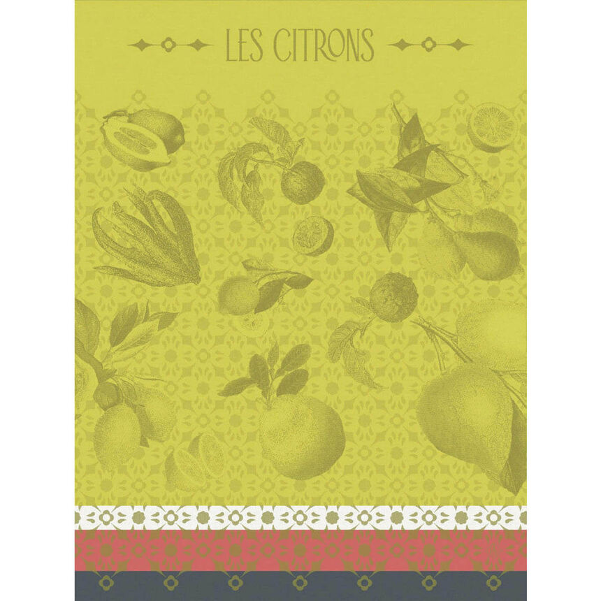 Strofinaccio La beaut&eacute; du zeste Yuzu 60x80 100% cotone, , hi-res image number 1