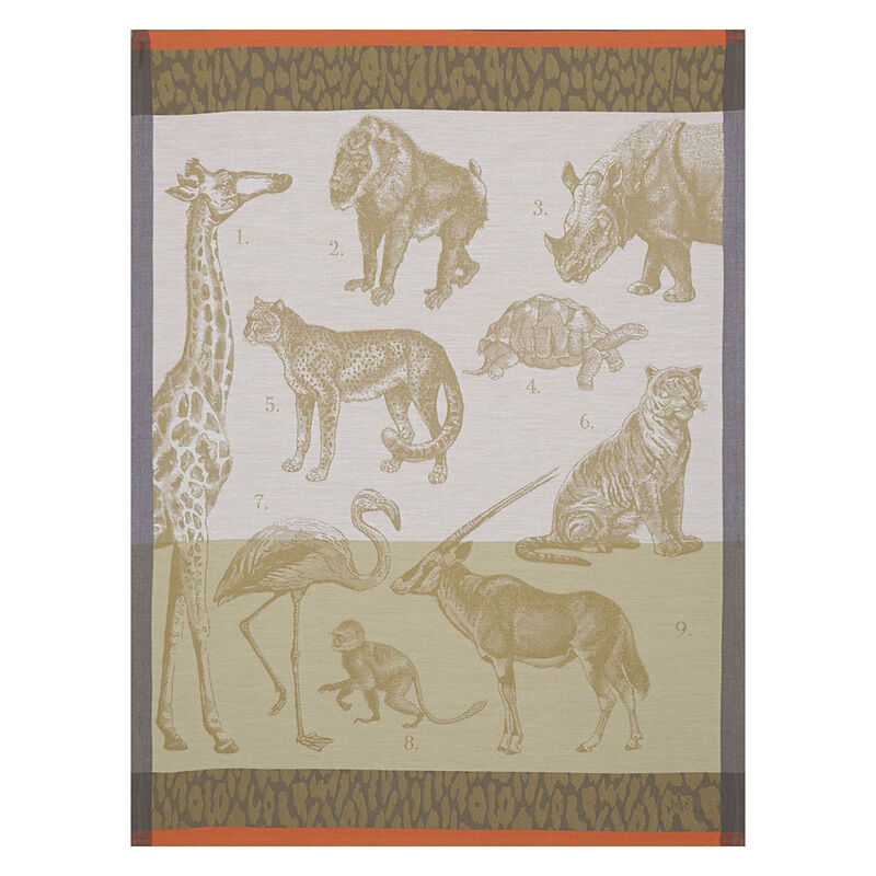 Strofinaccio Safari Sable 60x80 100% cotone, , hi-res image number 0
