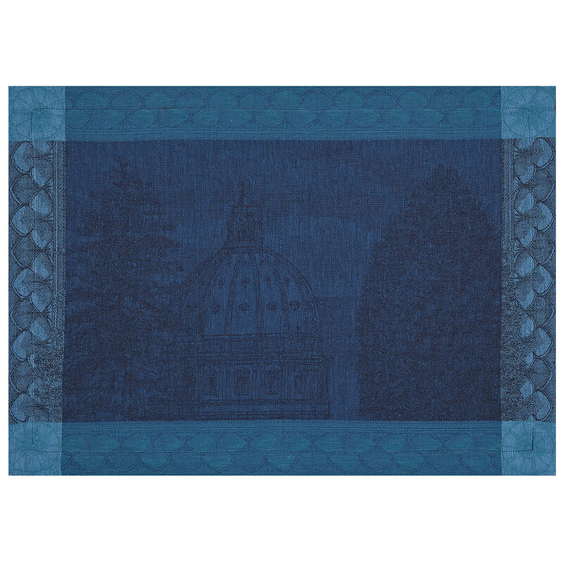 Set americano Symphonie Baroque Crepuscule 54x38 100% lino, , hi-res