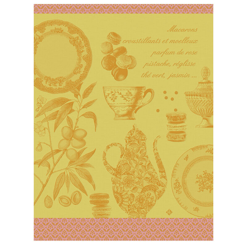 Strofinaccio Macarons Mangue 60x80 100% cotone, , hi-res image number 0