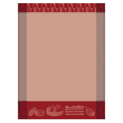 Asciugamano Pâtisseries Françaises Cotone,  Asciugamano Pâtisseries Françaises Cotone