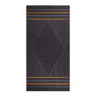 Telo da spiaggia Sand Club Voile Sable Noir 100x200 100% cotone, , hi-res image number 1