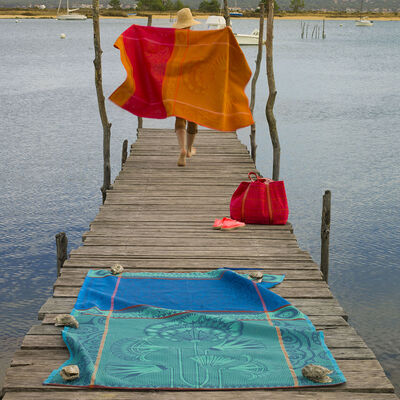 Telo da spiaggia Holi Cotone