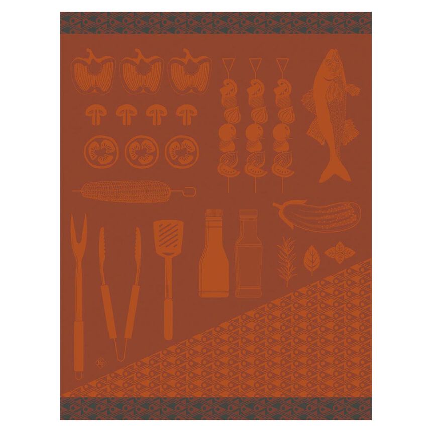 Strofinaccio Braise Feu 60x80 100% cotone, , hi-res image number 0