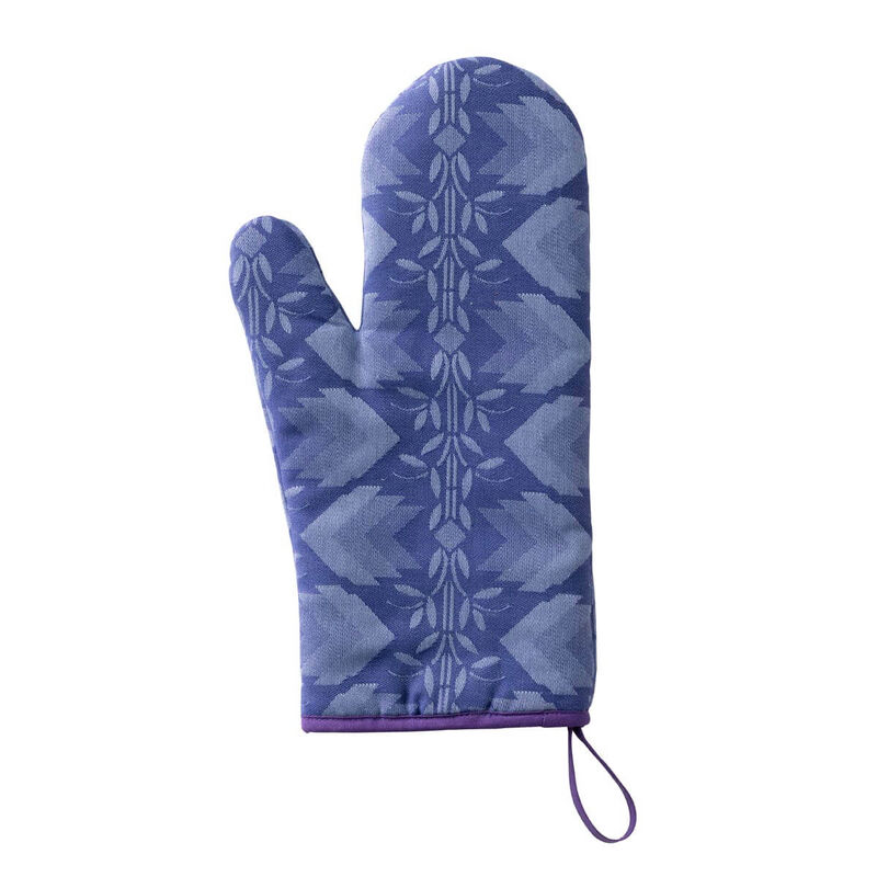 Guanto da forno Gipsy Azur 18x33 100% cotone, , hi-res image number 0