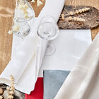 Set americano antimacchia Marie-Galante Blanc 52x38 100% cotone, , hi-res image number 0