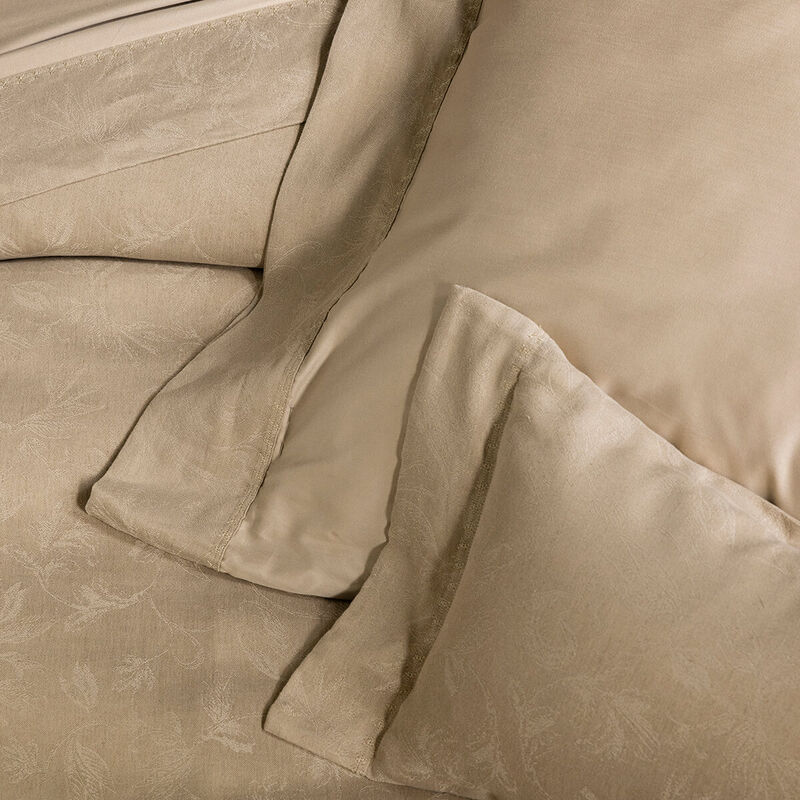Federe Arabesque Sépia 50X75 50% cotone - 50% lino, , hi-res image number 4