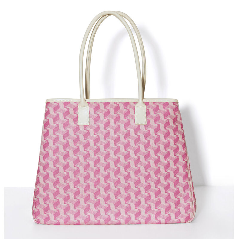 Borsa a tracolla Picto Rose 100% cotone, rivestimento acrilico. Rivestimento : Pelle di vacchetta, , hi-res image number 1