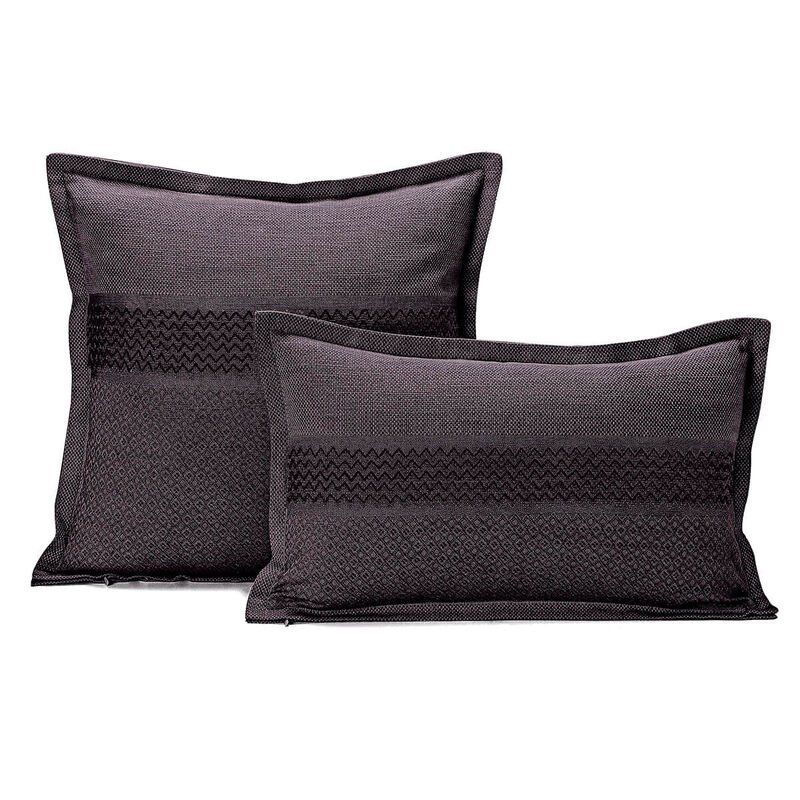 Fodera cuscino Slow Life Carbone 47x47 89% cotone / 11% lino, , hi-res image number 0
