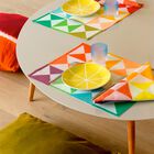 Set americano Origami Multico 48x36 100% cotone, , hi-res image number 3