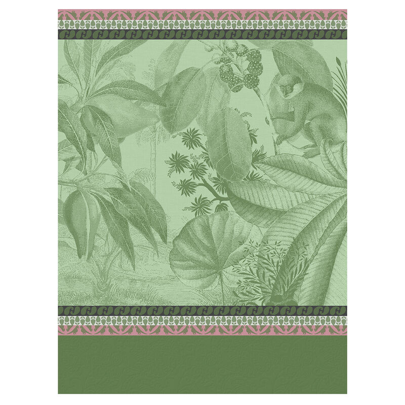 Strofinaccio Voyage au Kerala Foret 60x80 100% cotone, , hi-res image number 0