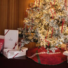 Tappeto albero di Natale Sous les &eacute;toiles Houx &Oslash;120 100% cotone, , hi-res image number 0