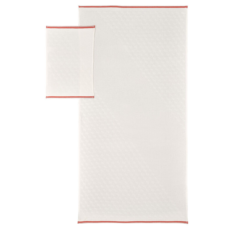 Kit di asciugamani Game Sport rosso in cotone biologico, , hi-res image number 2
