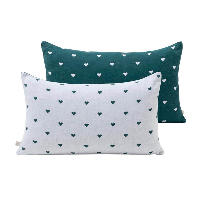 Fodera cuscino Vagabonde For&ecirc;t 30x50 100% cotone, , hi-res image number 1