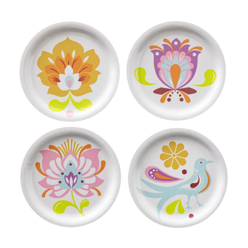 Set di 4 sottobicchieri Alegria Multico &Oslash;11 100% Legno, , hi-res image number 1