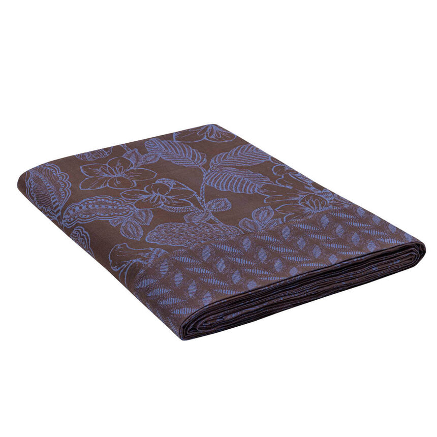 Lenzuola piatte Sulawesi Terre Indigo 190X290 100% cotone, , hi-res image number 2