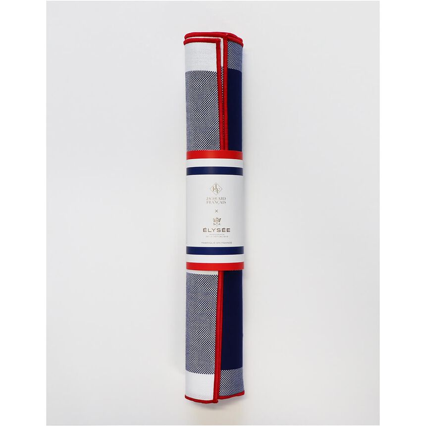 Confezione 2 Set Americani Elys&eacute;e Tricolore 48x36 100% cotone, , hi-res image number 1