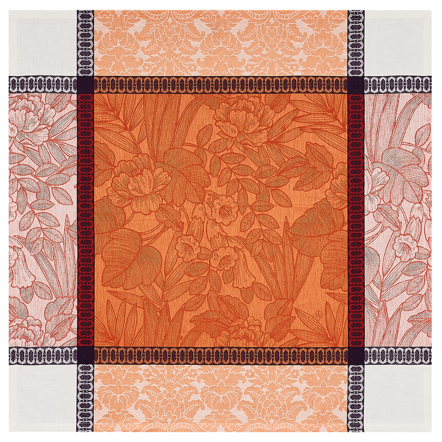 Tovaglia Escapade Tropicale Goyave 120x120 100% lino, , hi-res image number 5