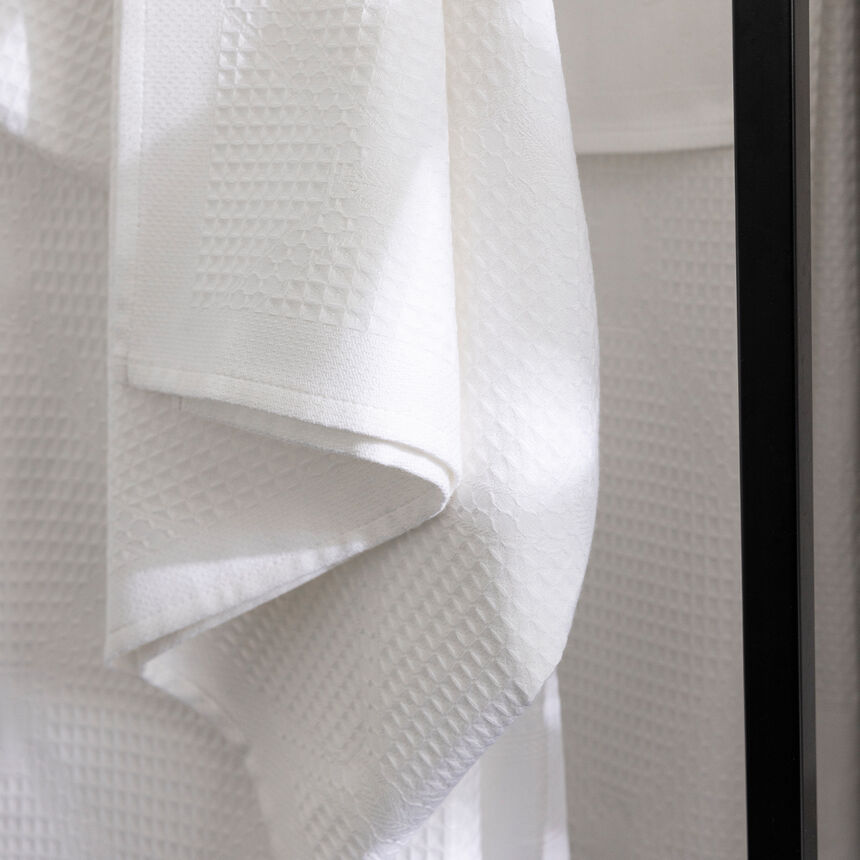 Asciugamano Pois de senteur Blanc 50x100 100% cotone, , hi-res image number 4